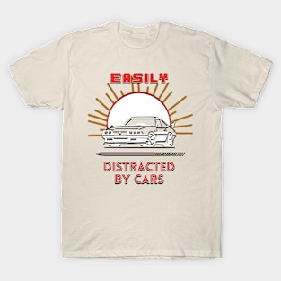 Easily distracted by cars T-Shirt